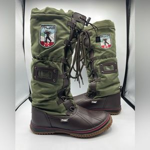 PAJAR Women's Grip Leather Boots Size 7.5 Excellent Condition